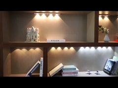 चांदी के नीचे कैबिनेट पट्टी रोशनी वोल्टेज AC 5V 1A बैटरी 900mA