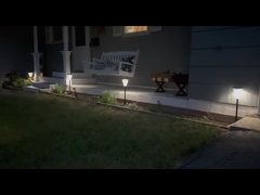 3000K क्रिस्टल सौर रोशनी जलरोधक सौर एलईडी क्रिस्टल लैंप