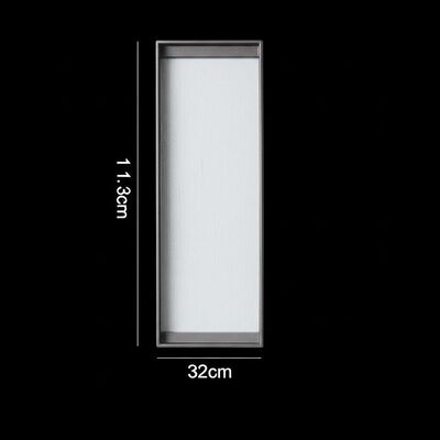 अच्छी कीमत Solar Power Source Solar Wall Mounted Luminaires 11.8 3.4 32cm Outdoor Lighting for Industrial and Commercial Properties ऑनलाइन