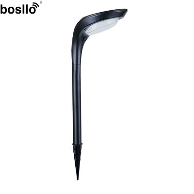 Good price ब्लैक आउटडोर सौर पथवे लाइट्स 750mAh बैटरी क्षमता के साथ ऑनलाइन
