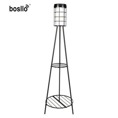 अच्छी कीमत Retro Solar Lights Solar Floor Lights Solar Lantern With Plant Stand USB rechargeable ऑनलाइन